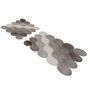 Mijölnir Juego de alfombrillas de baño marrón (2 piezas)